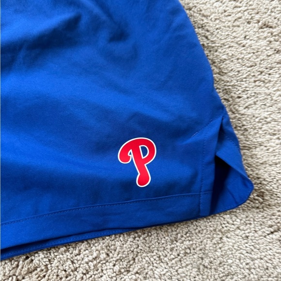 Nike Phillies Athletic Shorts Lightweight Performance L - Picture 2 of 12